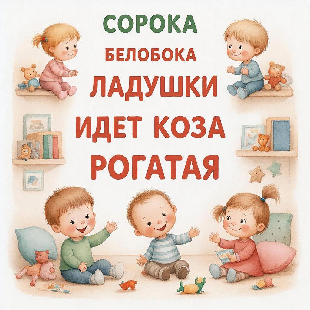Детские потешки для малышей от 3 лет: подборка, польза и как играть