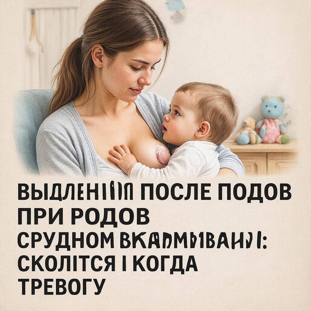 Выделения после родов при грудном вскармливании: сколько длятся и когда бить тревогу